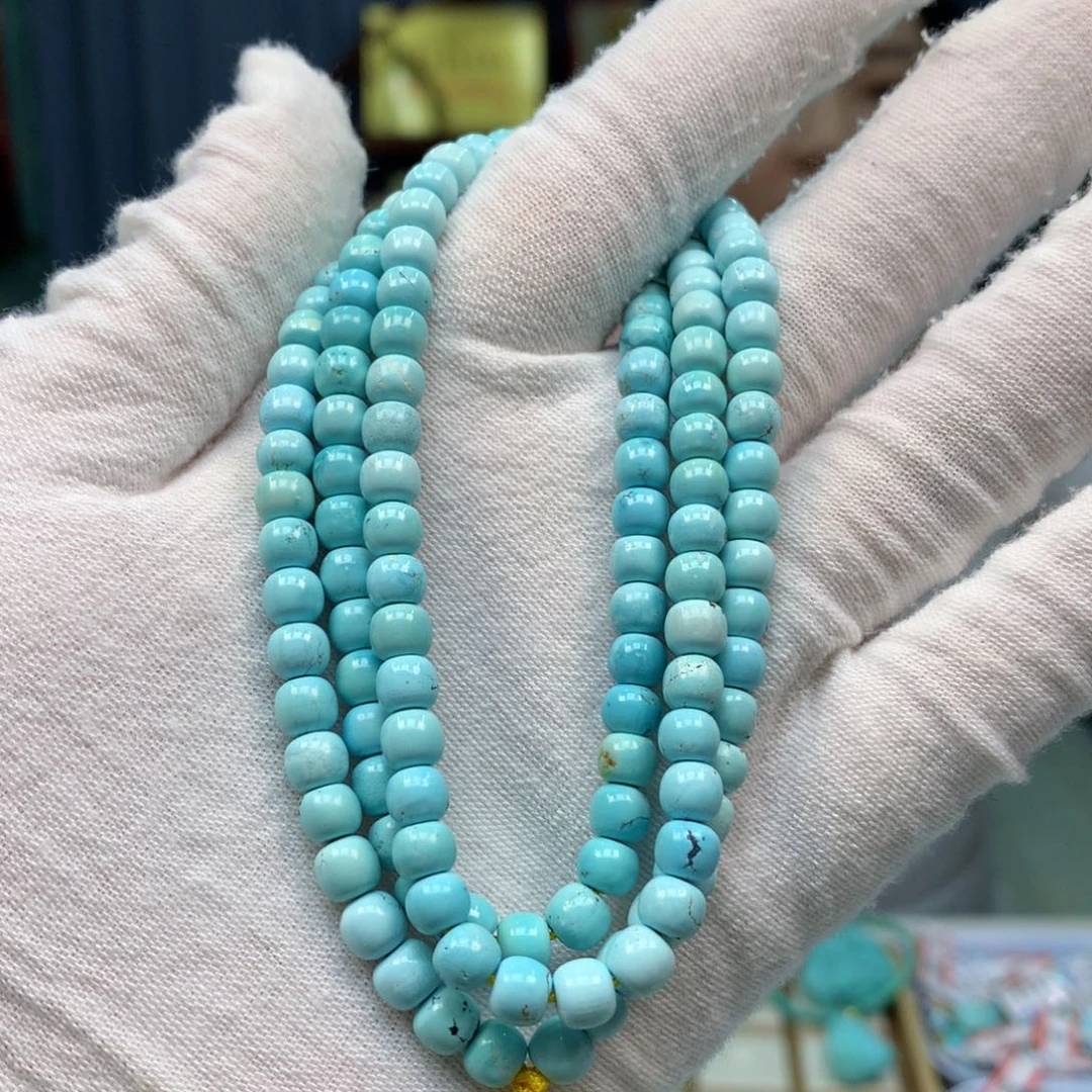 绿松石未镶嵌长链