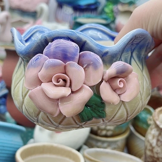 多肉绿植陶瓷花盆