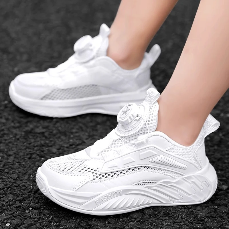 36l℃断码软底透气单网鞋男童鞋小白鞋夏季儿童运动鞋中大童老爹鞋