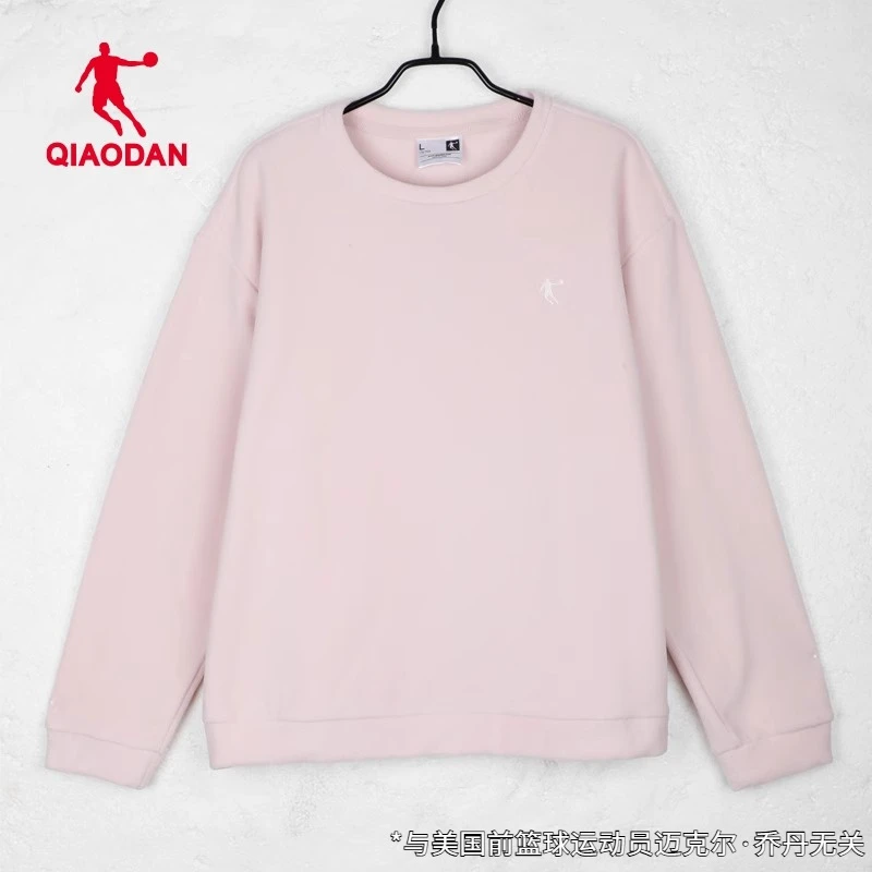 乔丹卫衣女2025新款春季女士上衣旗舰长袖打底休闲套头衫加绒保暖