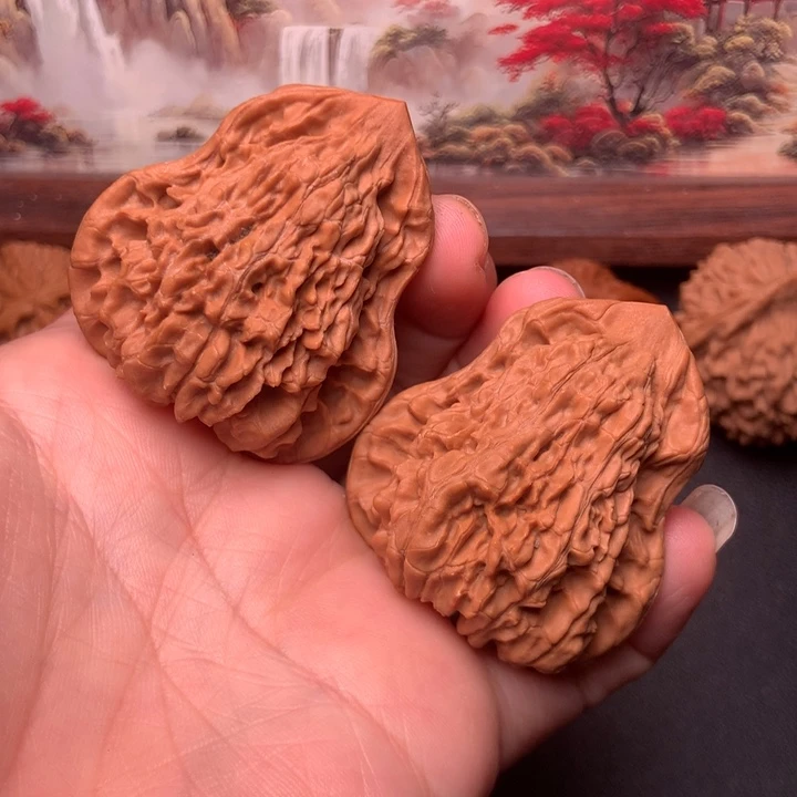 文玩核桃吊坠官帽葫芦