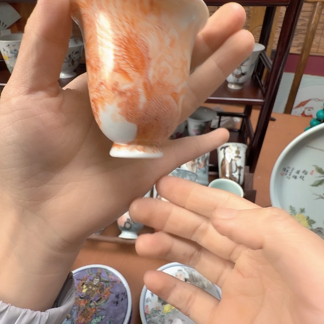 摆件瓷丹凤朝阳大哥v出v下