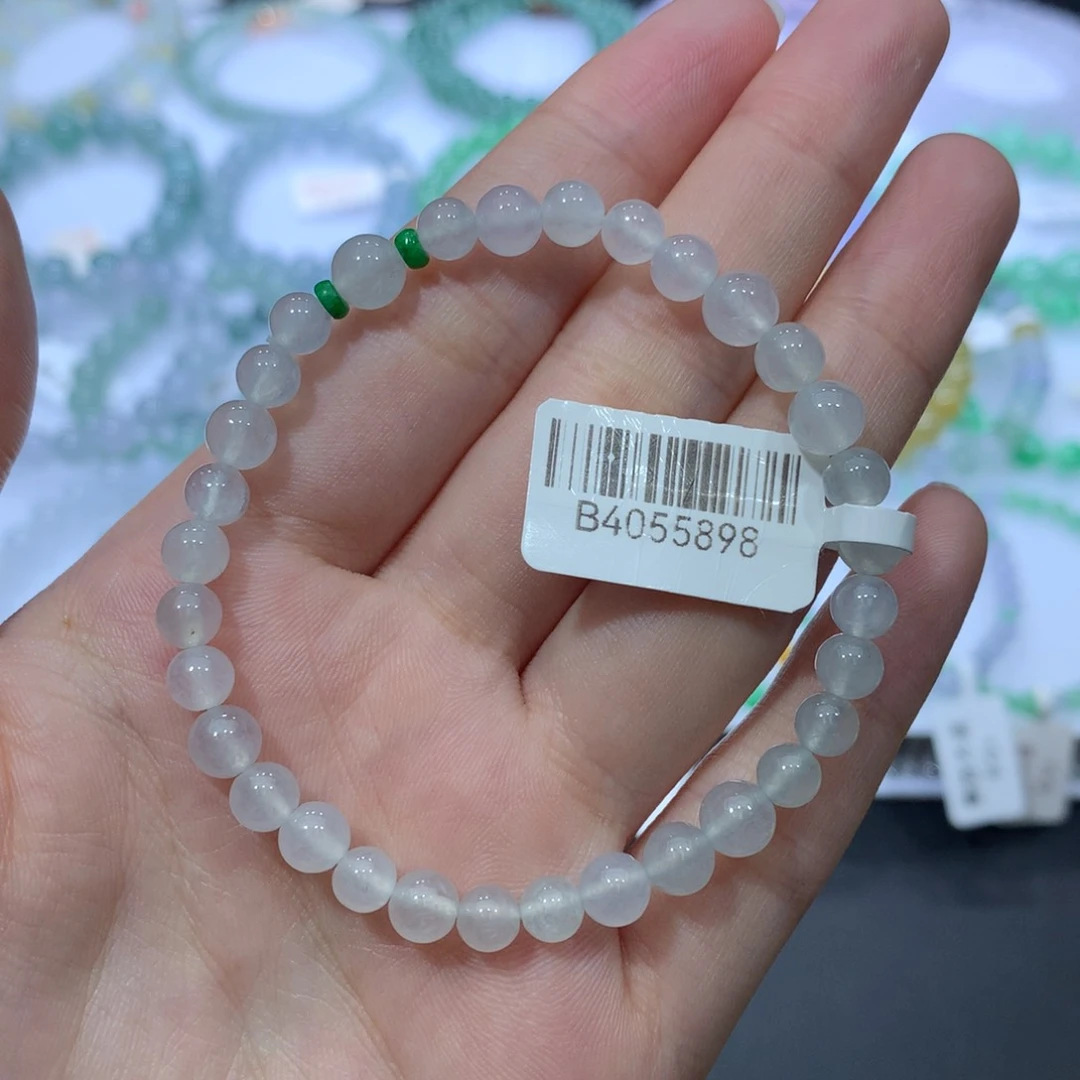 未镶嵌手链翡翠小*帽天然