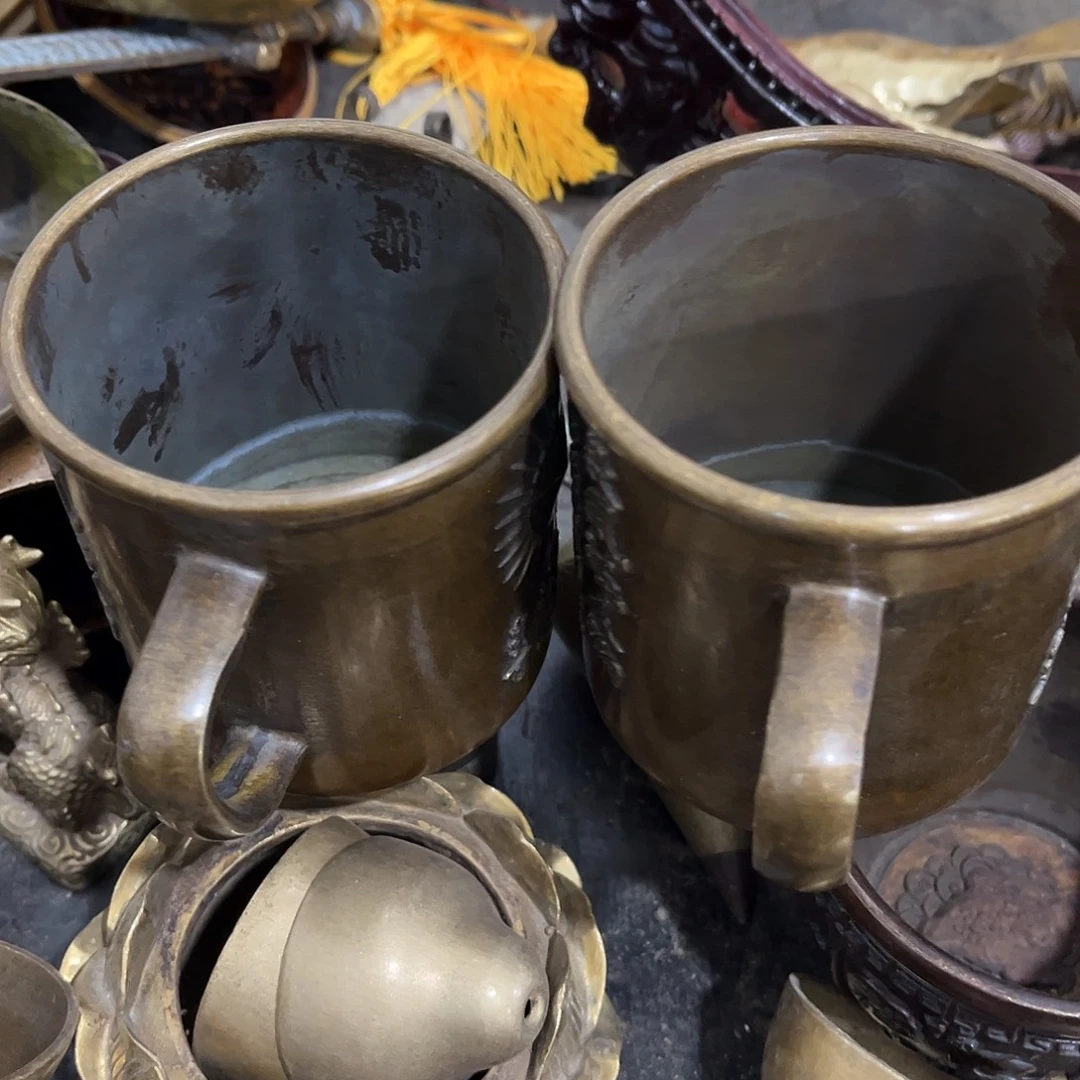 小***菲闪电购铜摆件工艺品