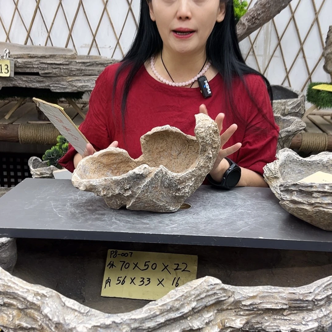 盆景盆景展的花盆p1-001