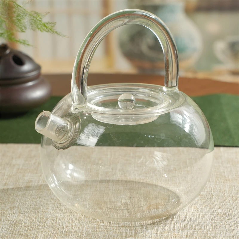 叶知音 玻璃沸水壶  高端绿茶！