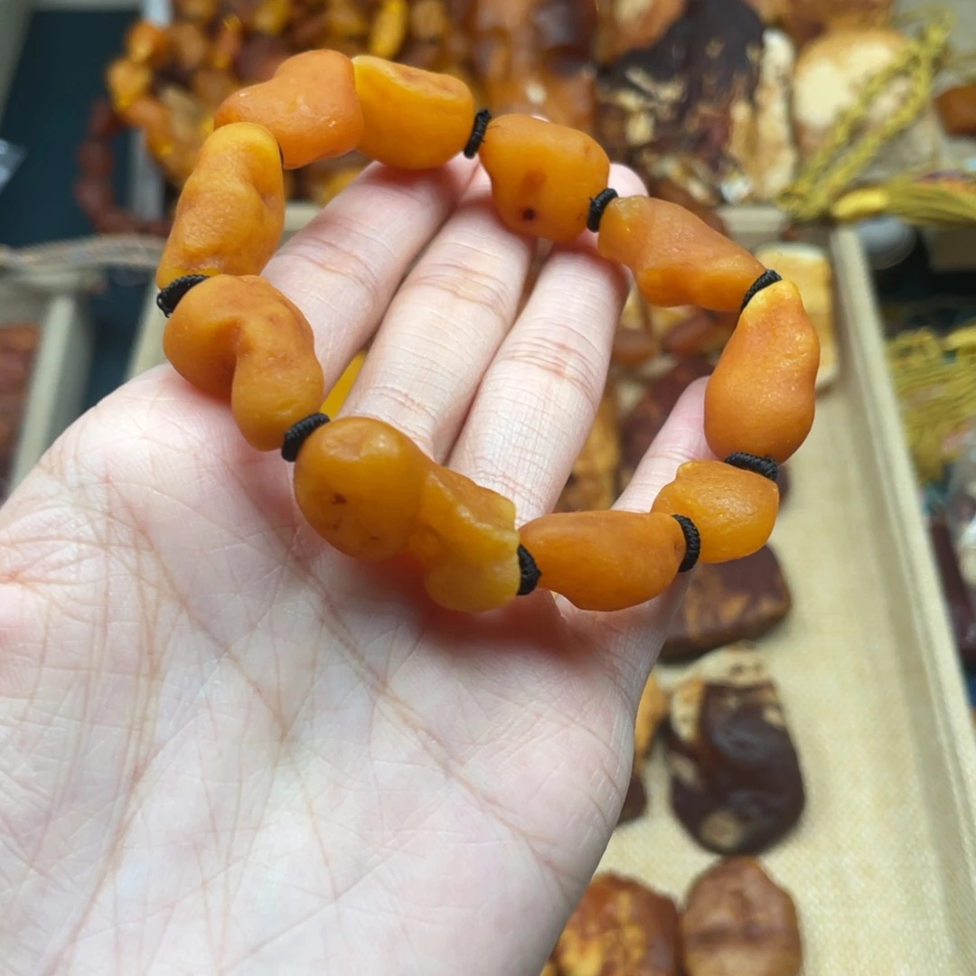 琥珀未镶嵌珠宝奇石