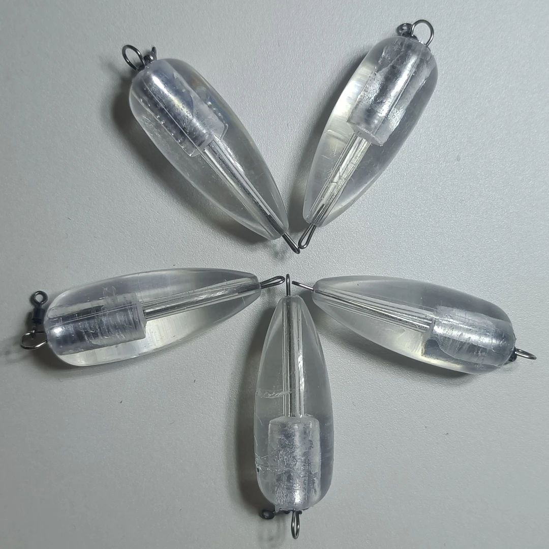 加铅助投器-青稍红眼翘嘴专用（6克左右）路亚助投器打翘嘴钓翘嘴