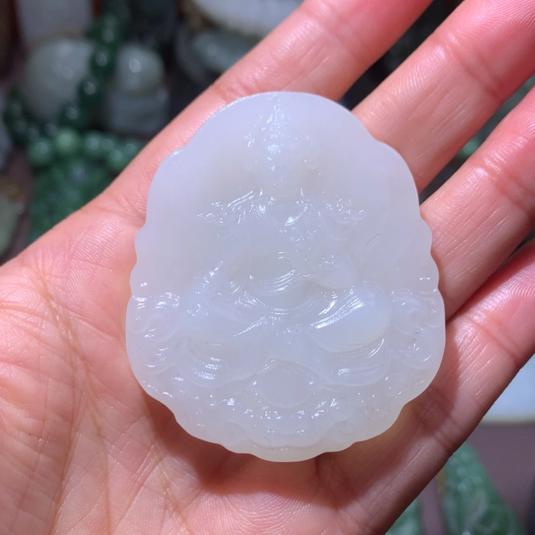 颈饰未镶嵌和田玉