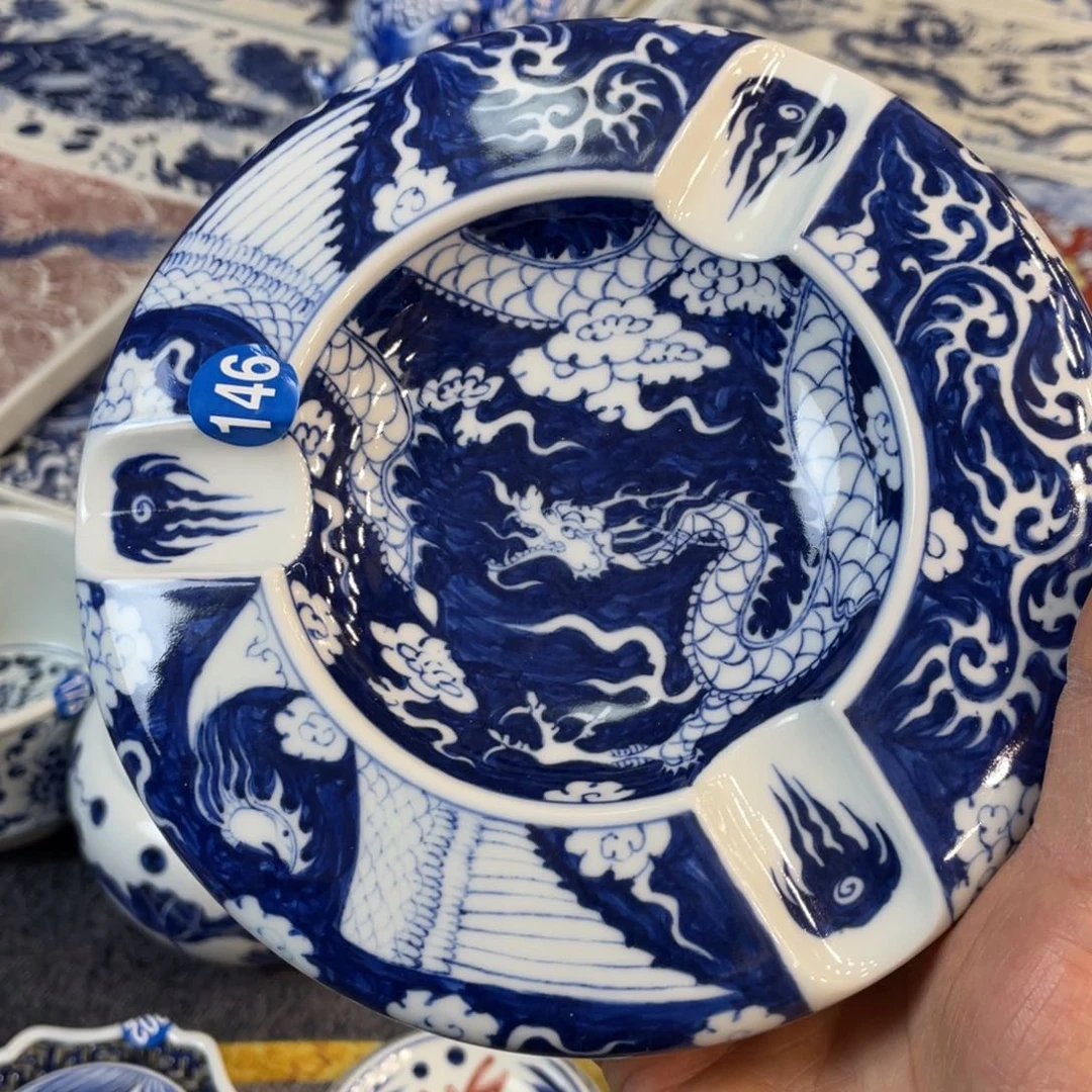 炙***使景德镇陶瓷手工手绘