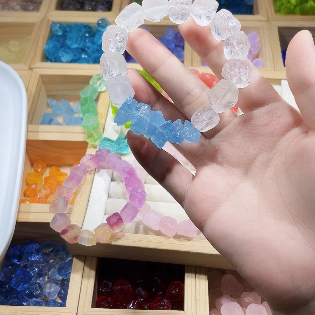 水晶珠宝半成品未镶嵌E***n