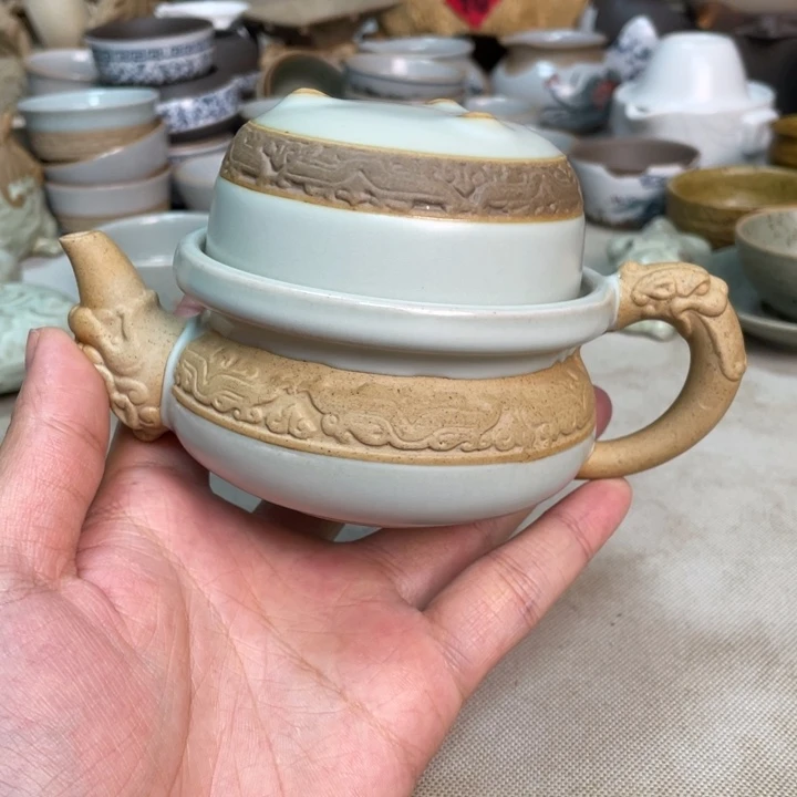 壶老段烧陶瓷茶器