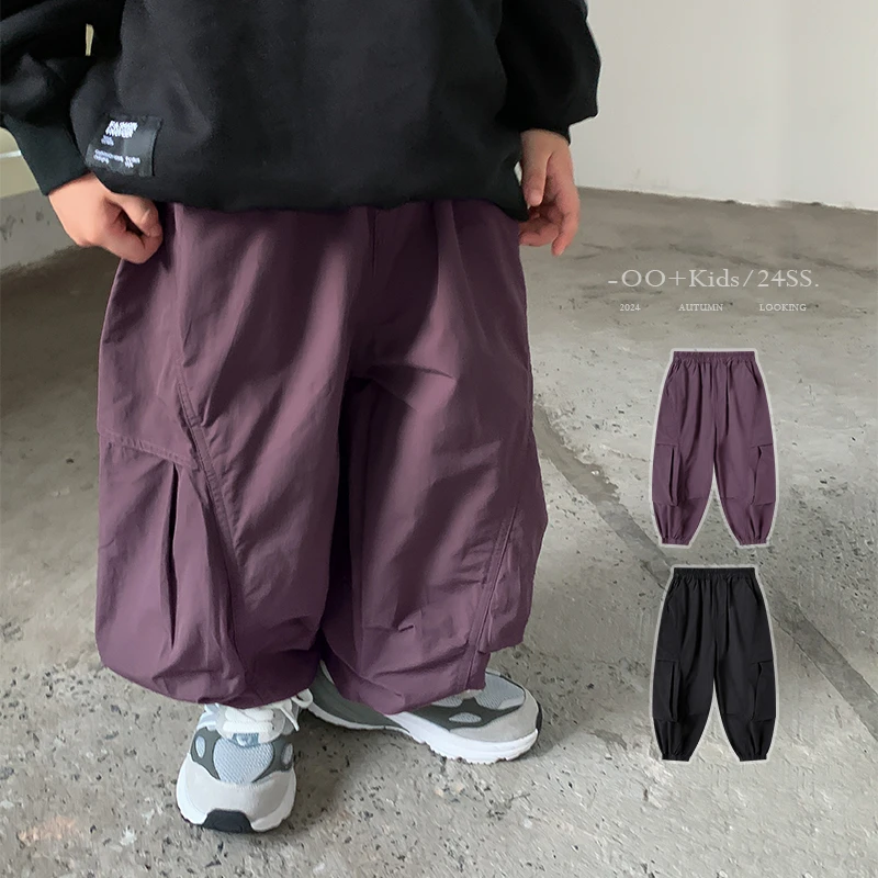 【明线葡萄】源源家童装男童休闲裤裤子秋2中大童长裤男孩洋气