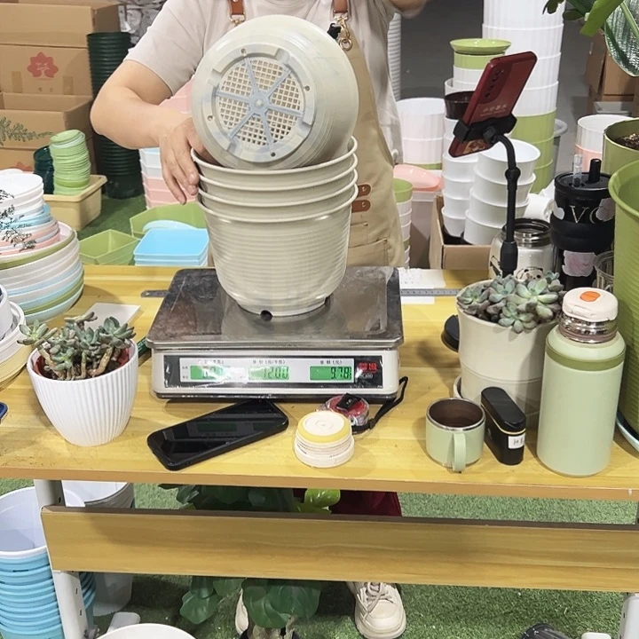 矮陶口21高16米色无托5只