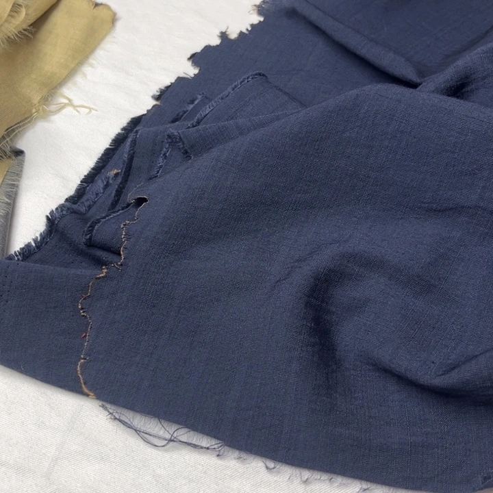 天丝（莱赛尔纤维）藏青麻棉2