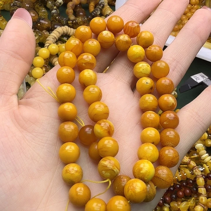 琥珀未镶嵌珠宝奇石