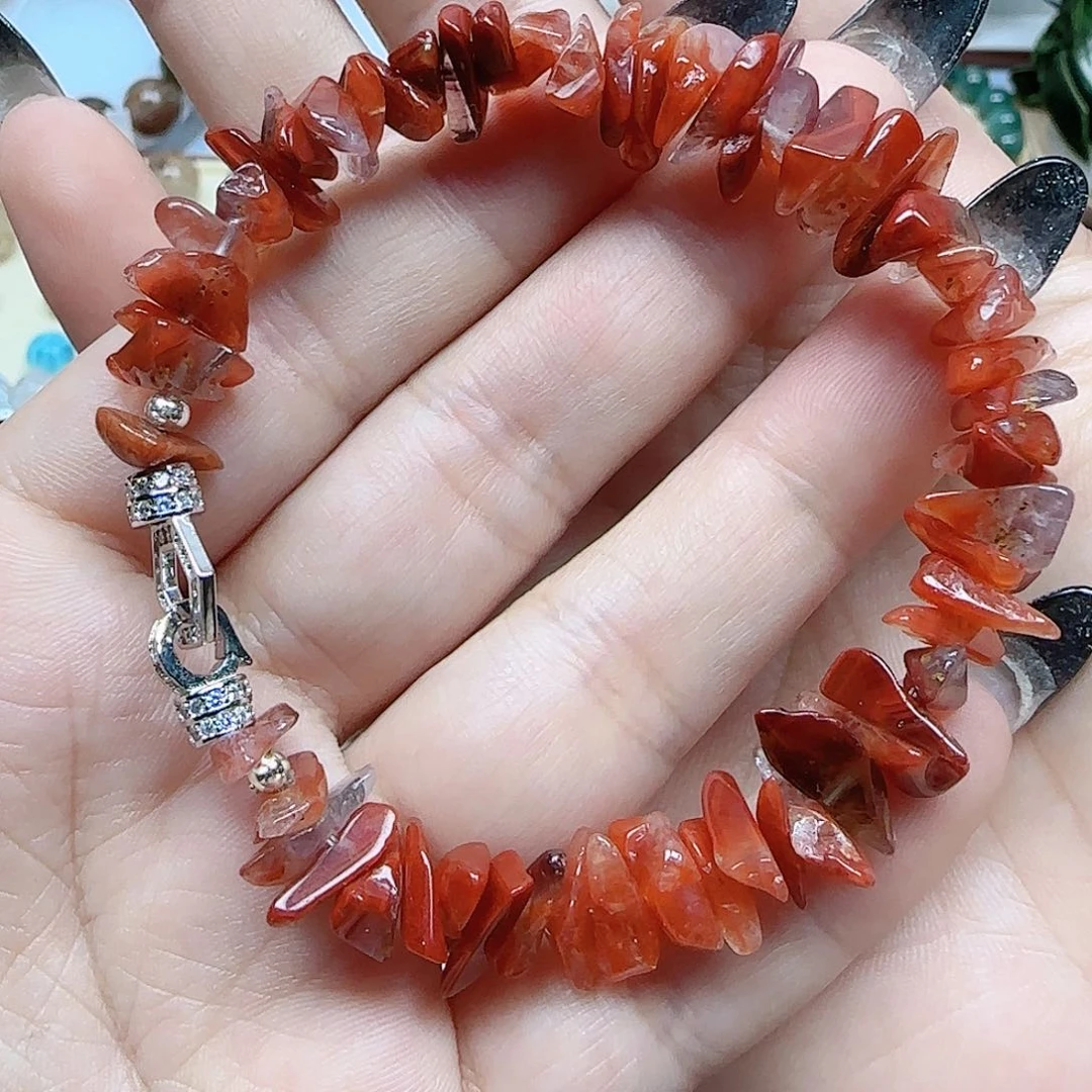 水晶手串未镶嵌荆棘玫瑰极光23