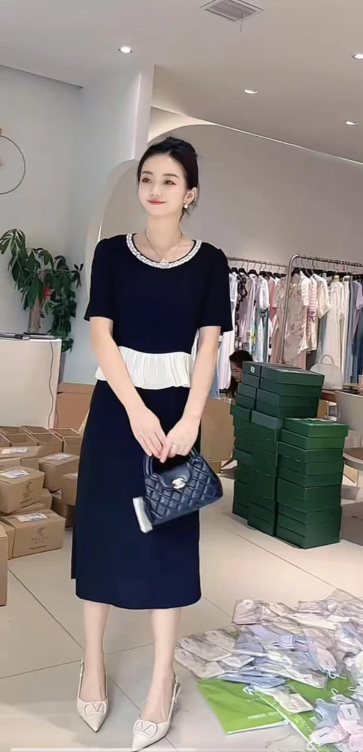 唐琪女装【温柔佳人--J256677】2025新款连衣裙