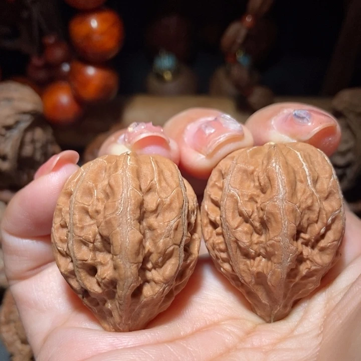 把件文玩核桃东北楸子小雪27