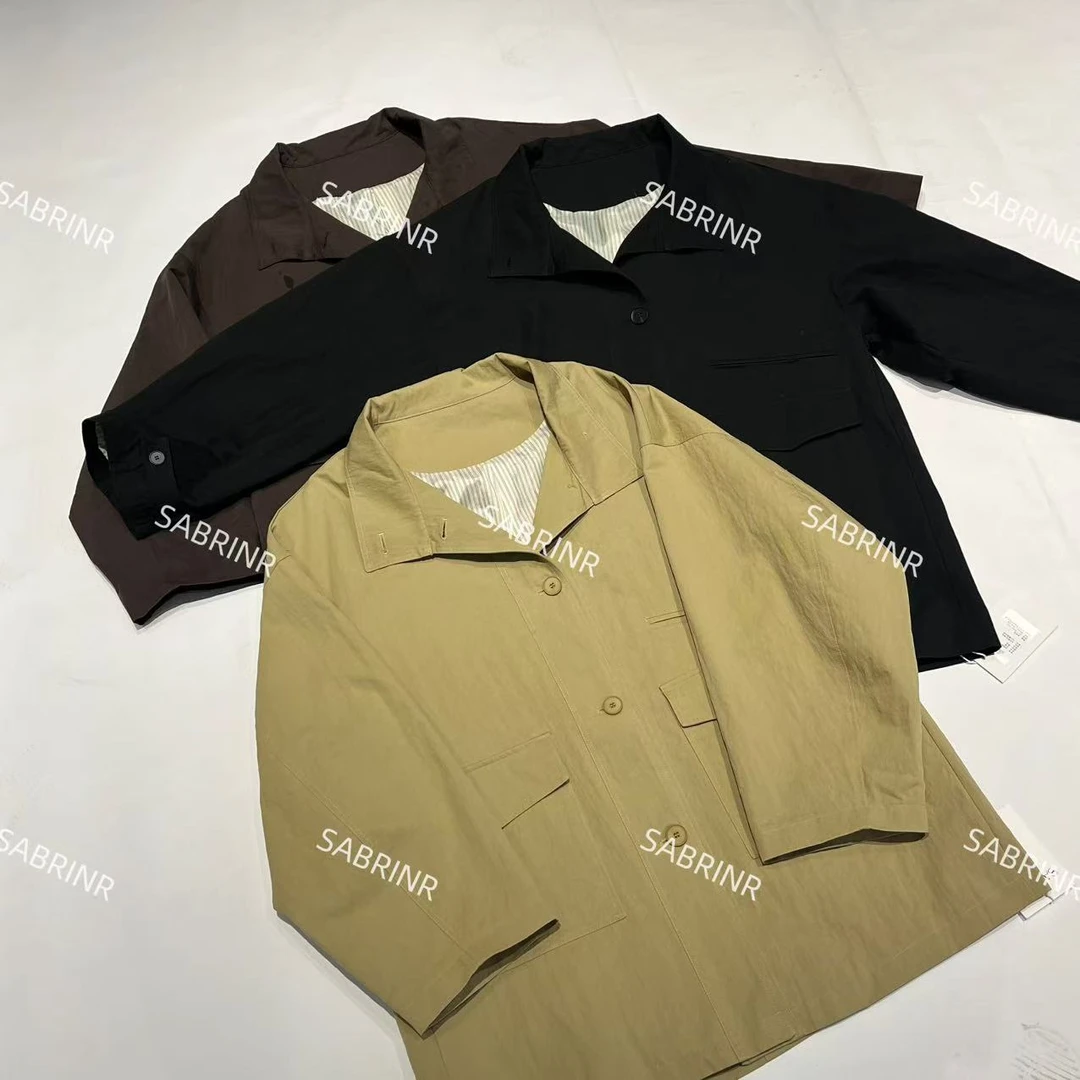 春秋季休闲百搭风衣 8003