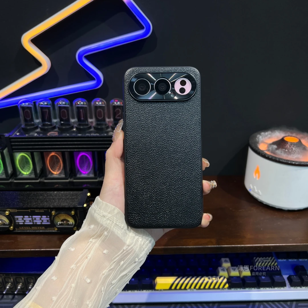 适用于荣耀500pro手机壳真皮honor500保护套商务防摔男女全包高档