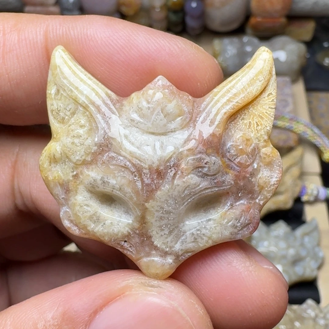 硅化玉未镶嵌纯天然色有机玉石保真色