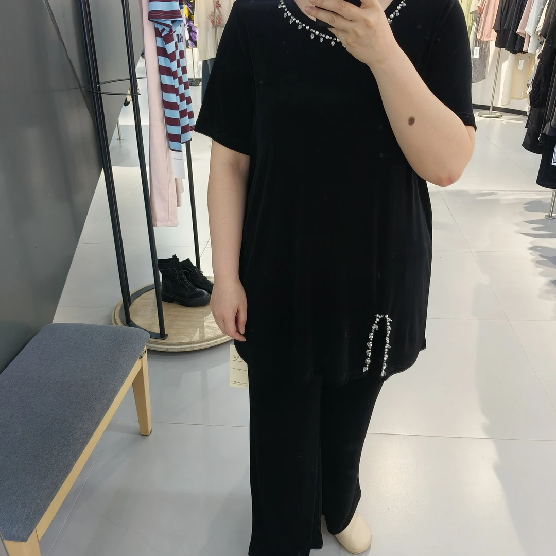 胖美人服饰大码女装自己备注尺码5232