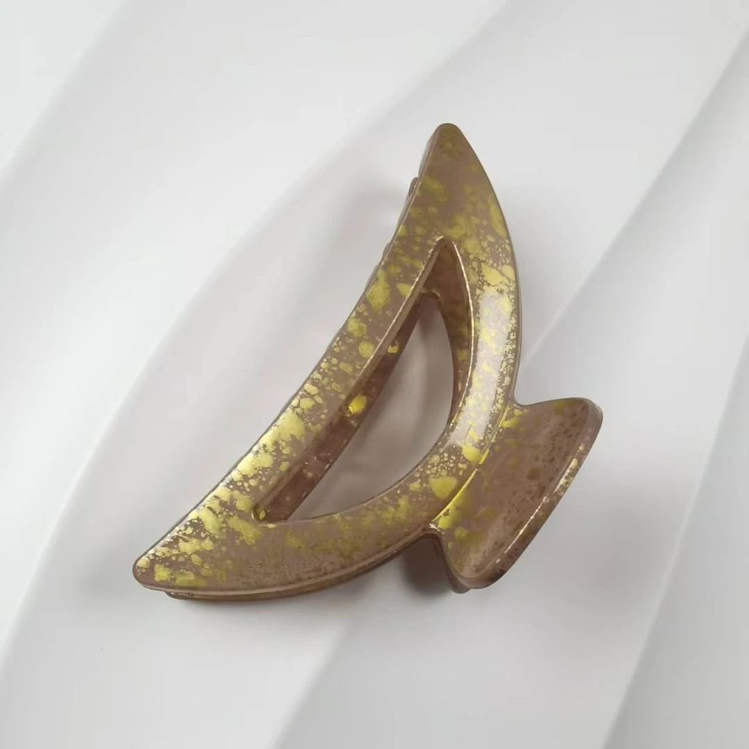 韩国 东大门 设计款简约百搭气质抓夹鲨鱼夹