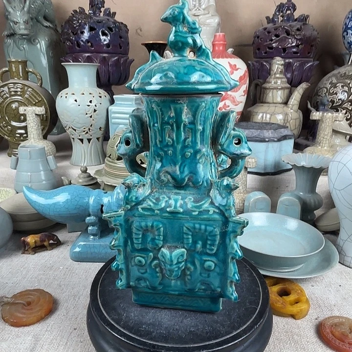 摆件瓷器好漂亮呀