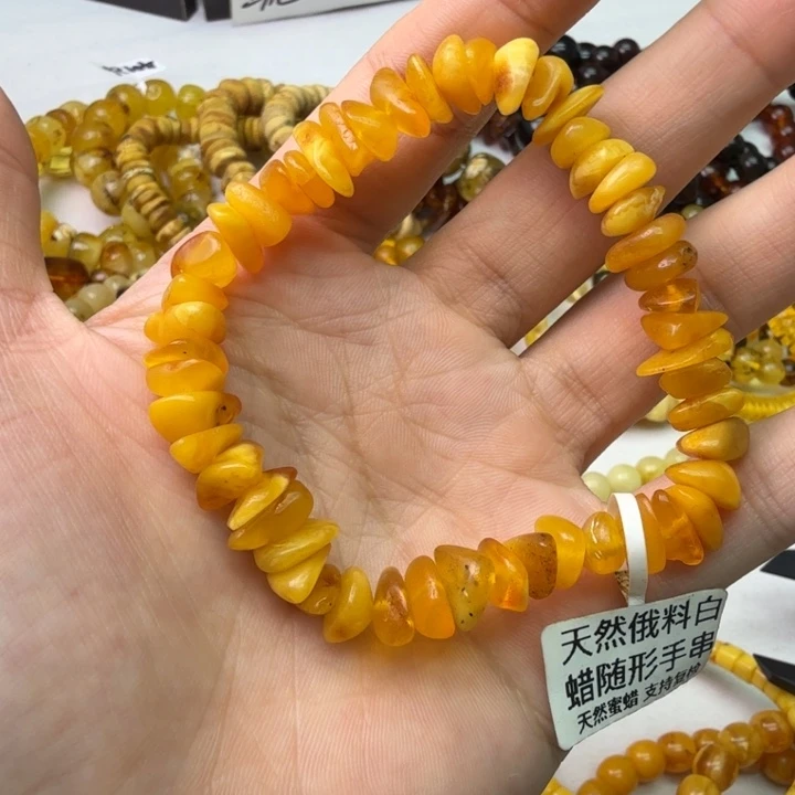 琥珀未镶嵌珠宝奇石