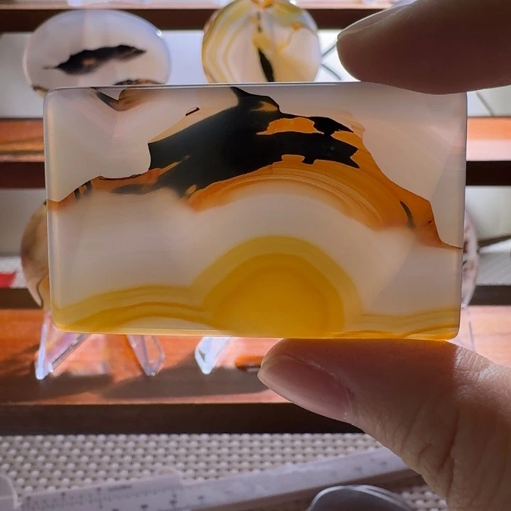 玛瑙/玉髓合金颈饰