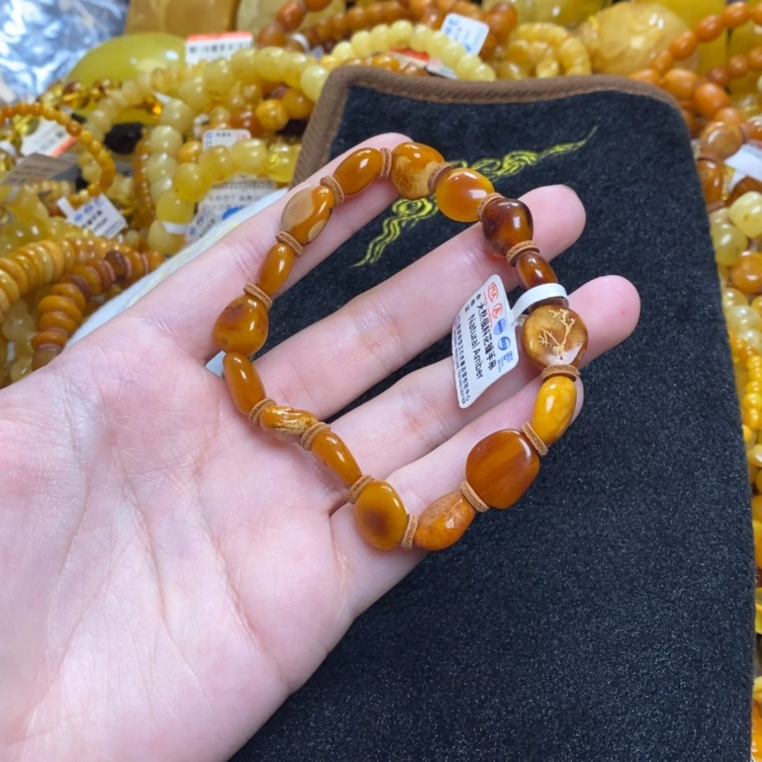 琥珀未镶嵌珠宝奇石
