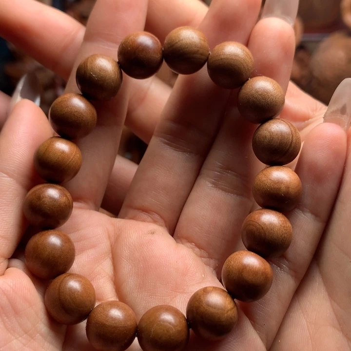 檀香木手串/手链老山檀木1.2顺纹