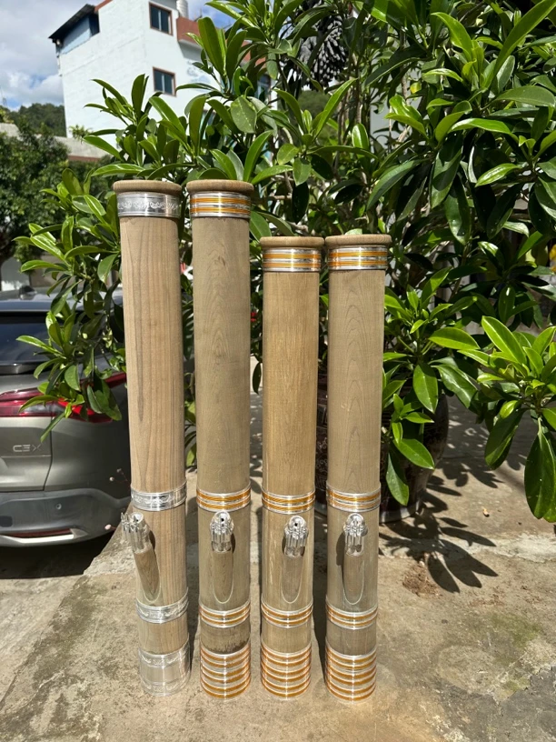 中号红秃杉水烟筒自带香味