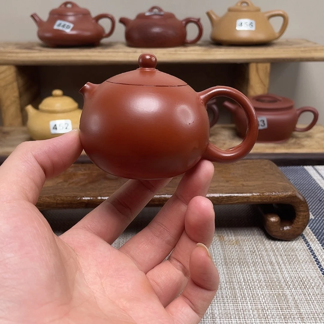 茶壶紫砂牵**笑原矿手工紫砂壶