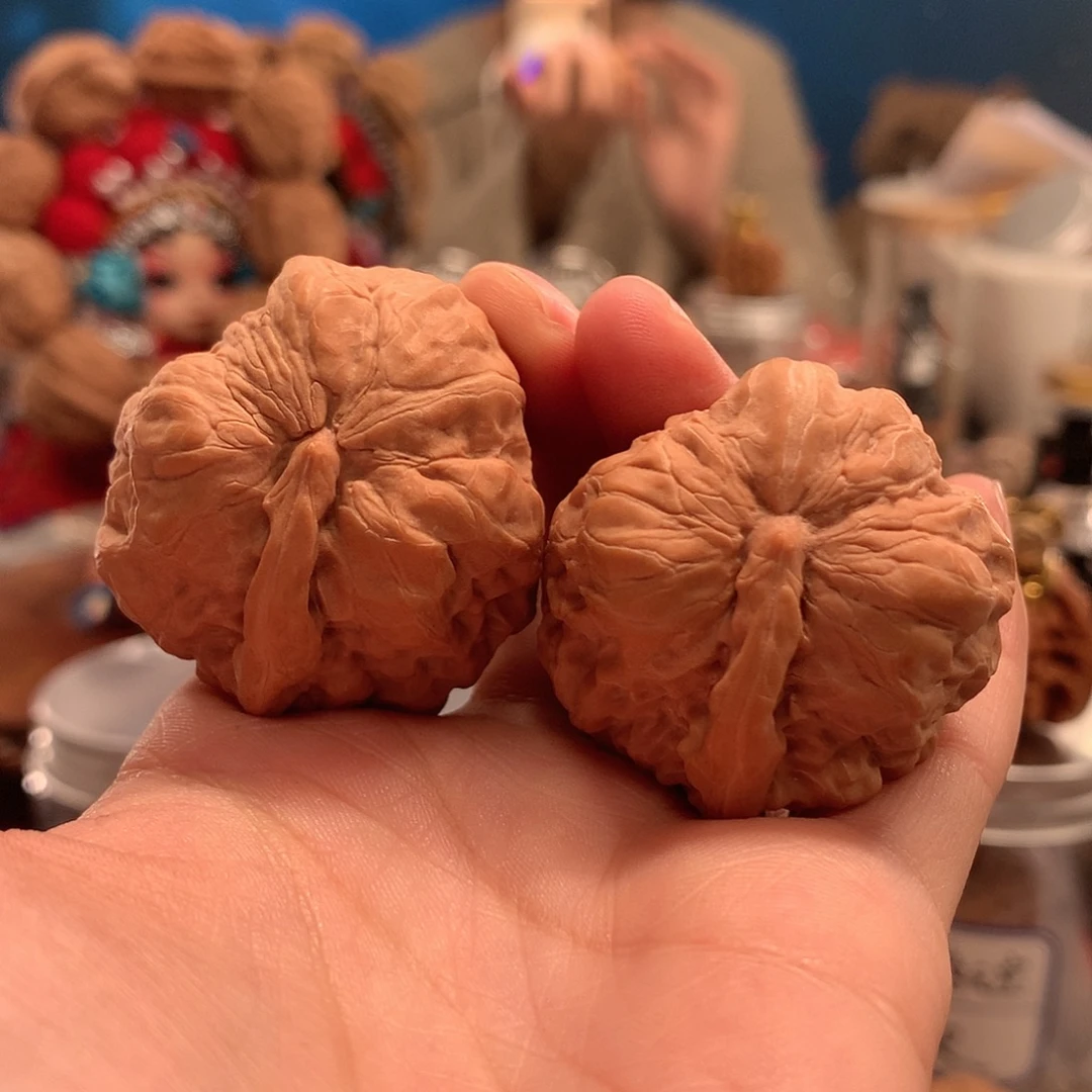 文玩核桃吊坠一帆风顺