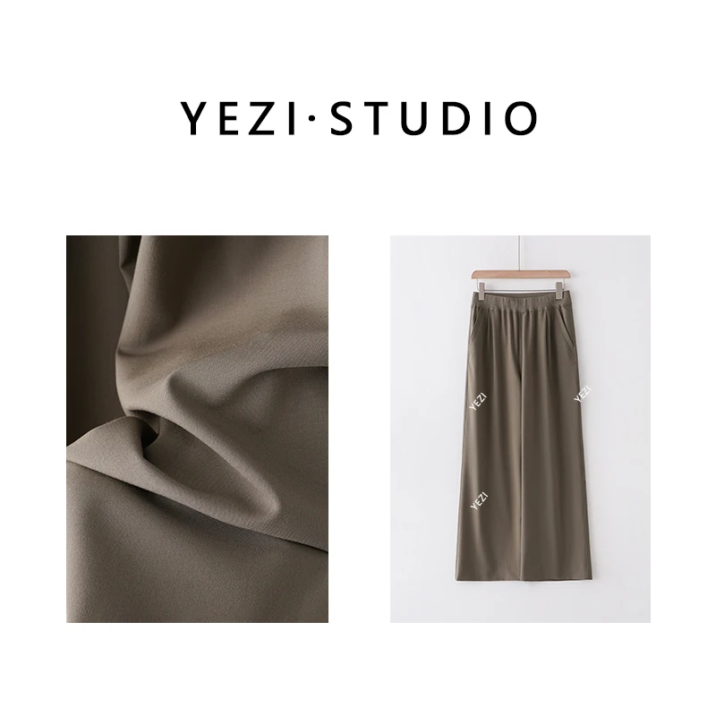 【格林系】极简廓形休闲阔腿裤24323798