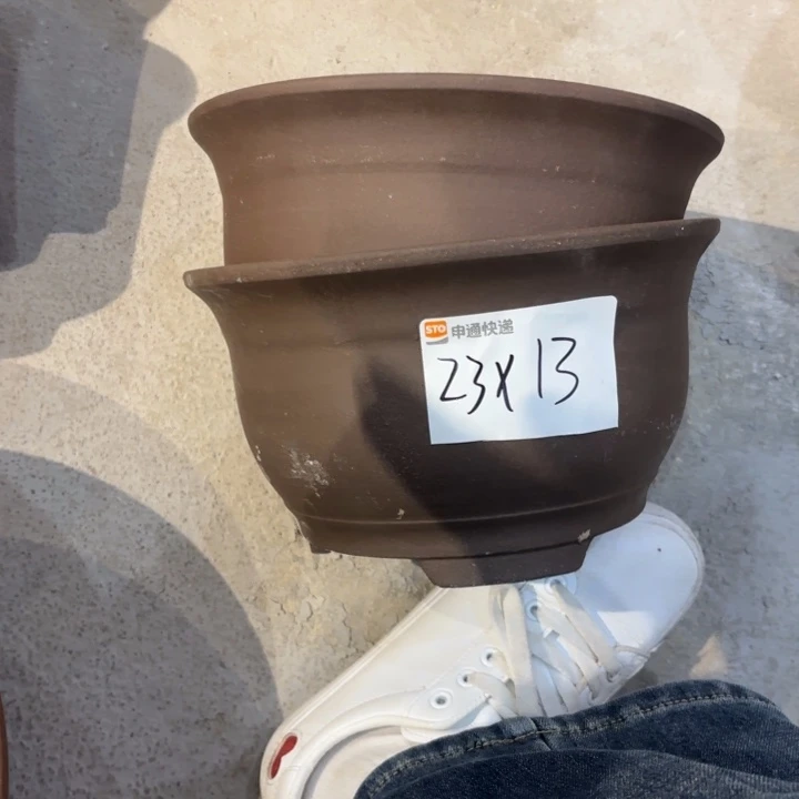 紫砂花盆紫砂的花