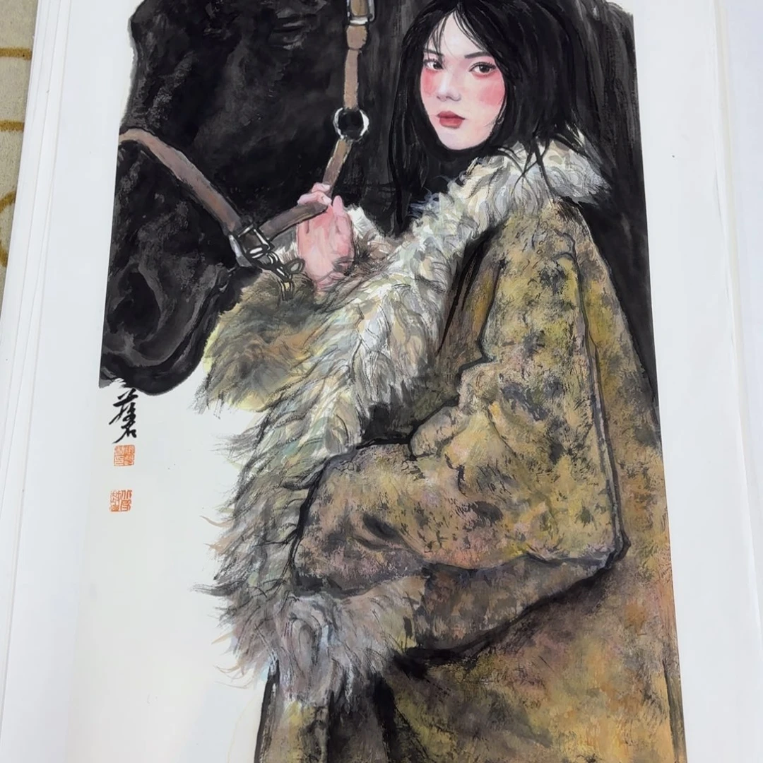 国画星**号张越三尺李欣主播