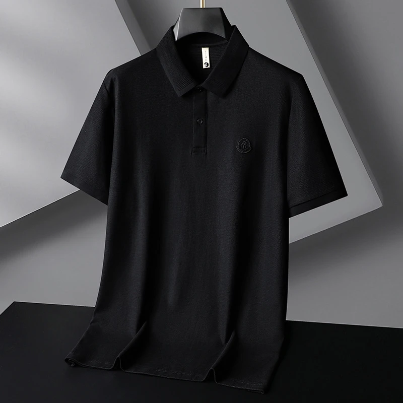【大码男装】2025新款宽松休闲短袖棉polo衫上衣加肥加大夏装半袖t