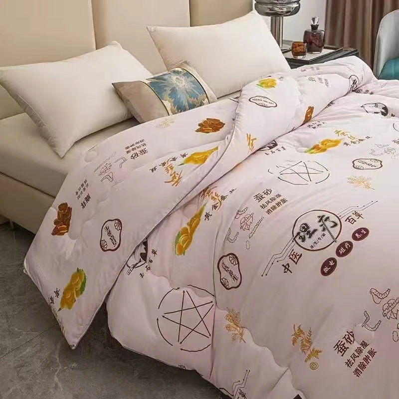 【蚕自王】蚕砂五行花型健康睡眠被1