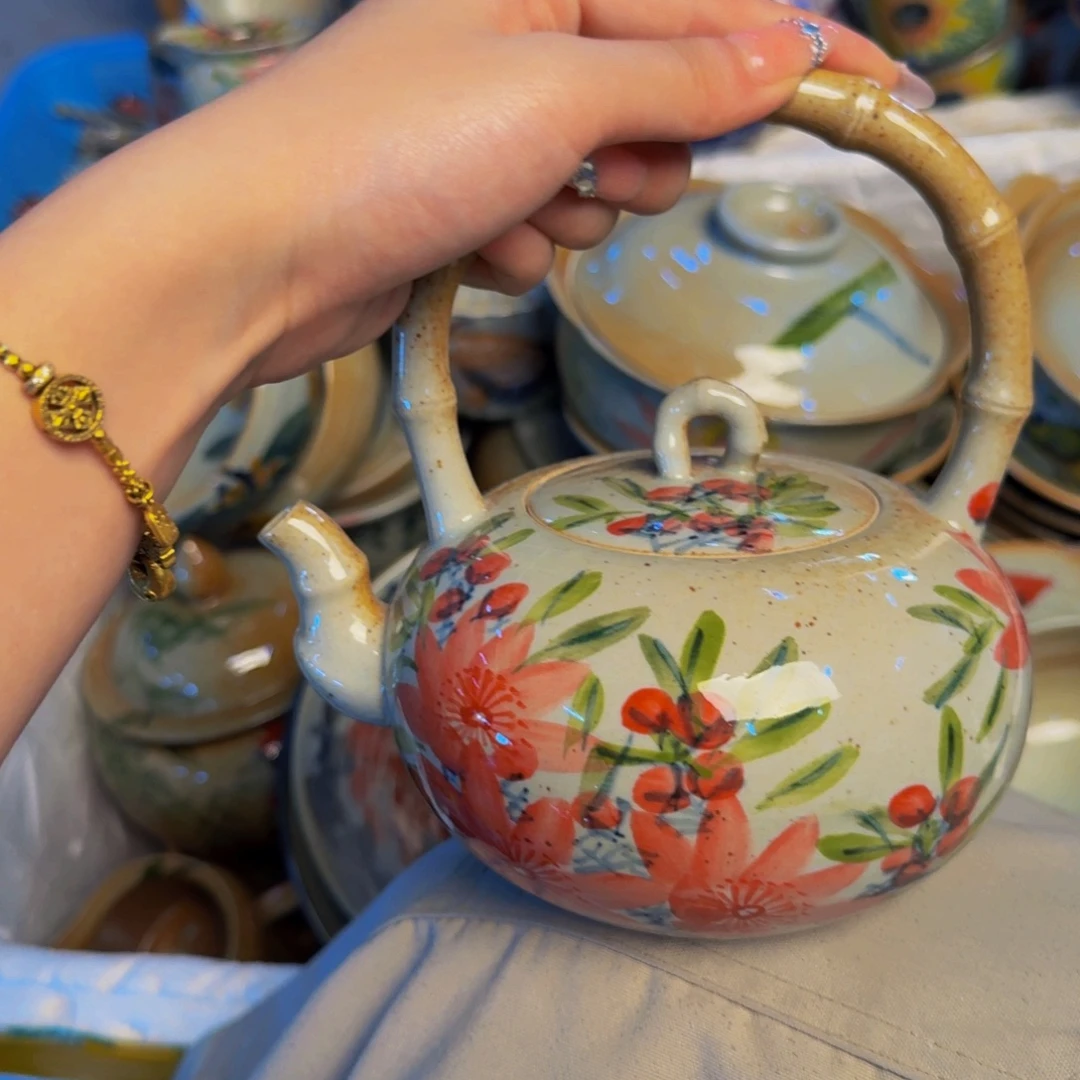 瓷片景德镇陶瓷手工手绘