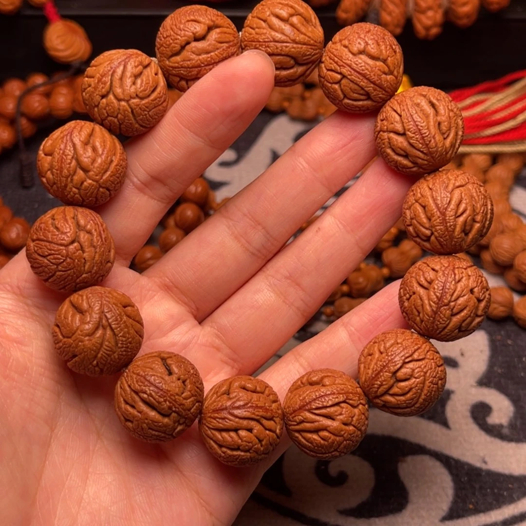 手串桃核龙纹龙珠17