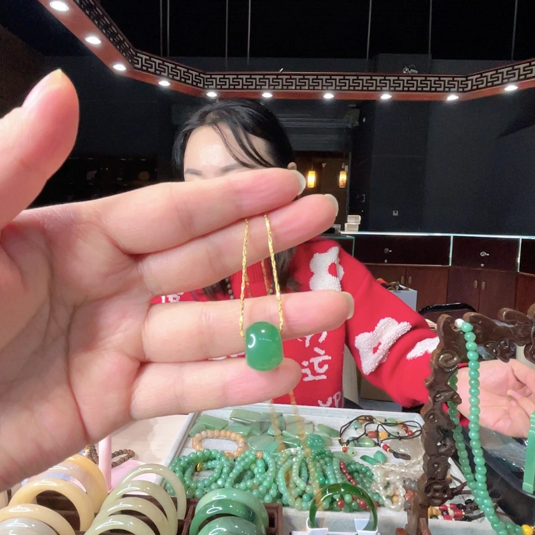 密玉（石英质玉）未镶嵌项链