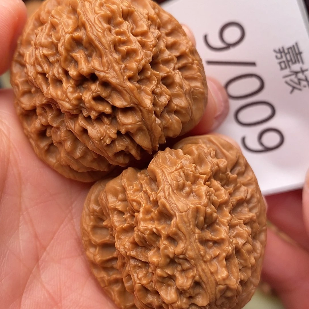 把件文玩核桃42三角疆