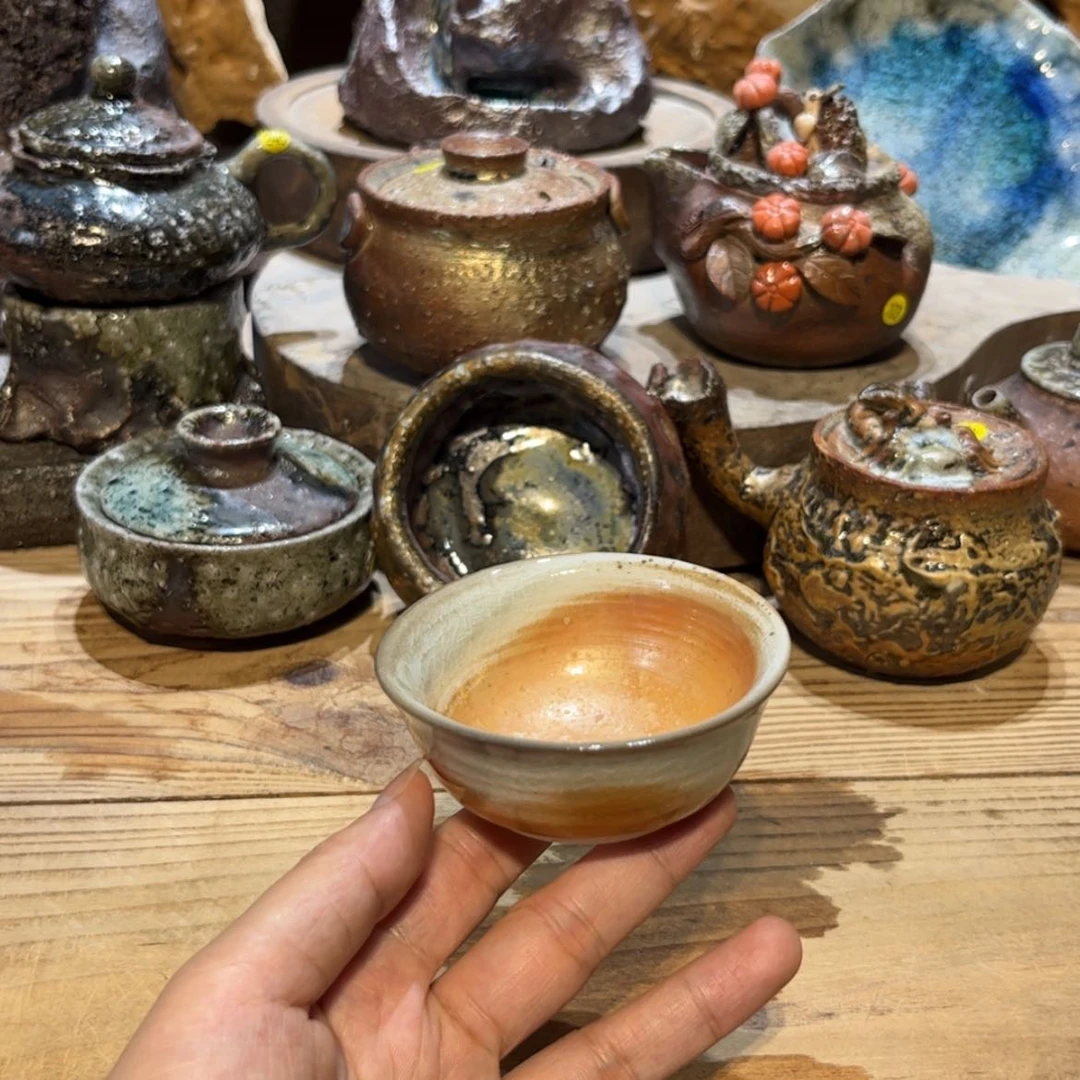 【闪购商品】柴烧手工茶具茶杯