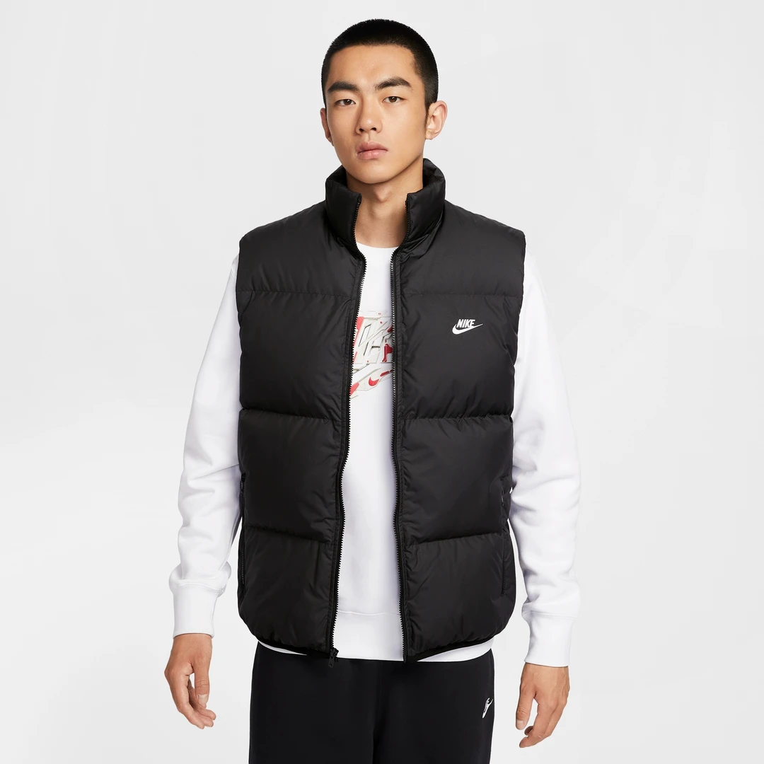 NIKE/耐克男子宽松休闲运动羽绒服马甲背心IB2978010
