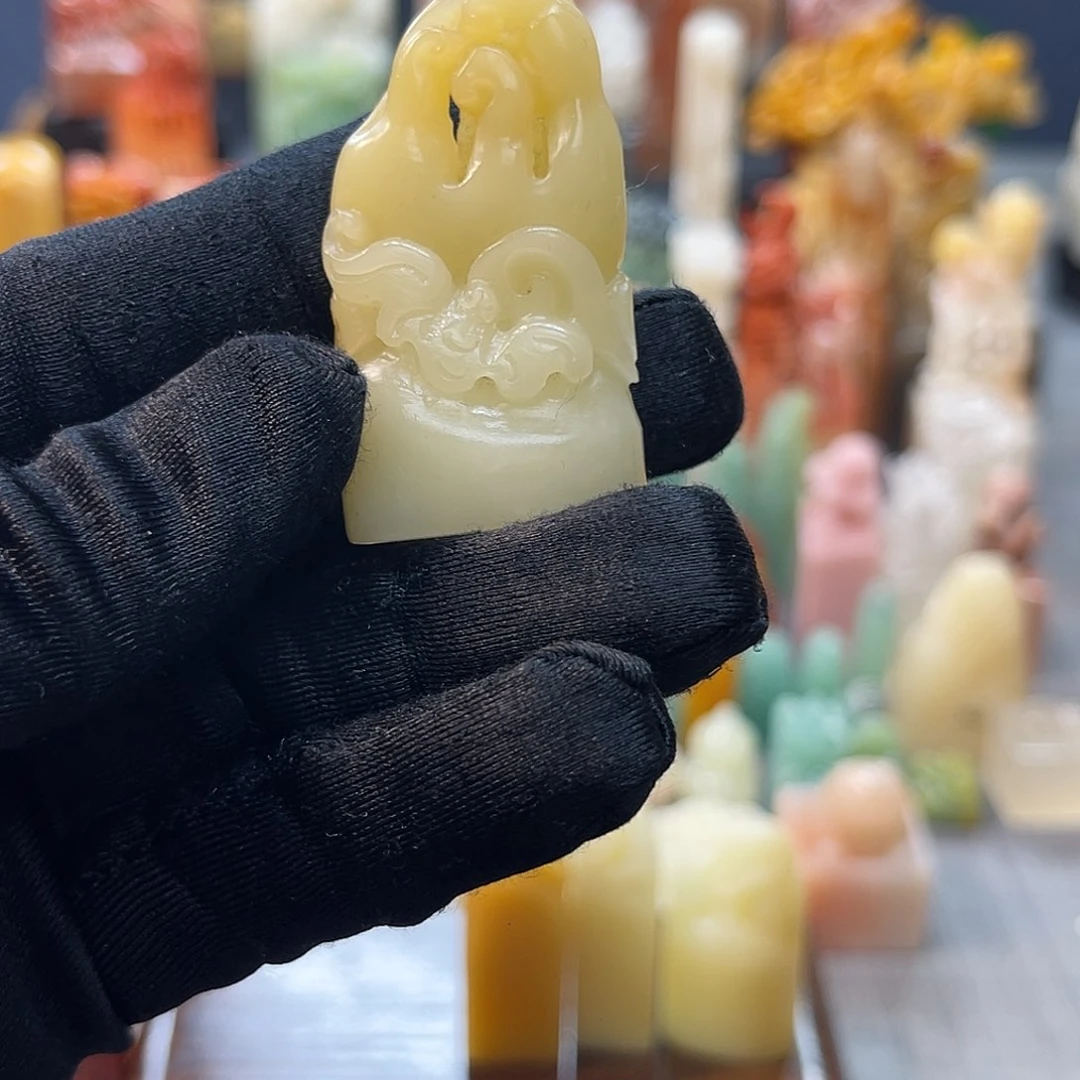 寿山石印石包邮包刻342