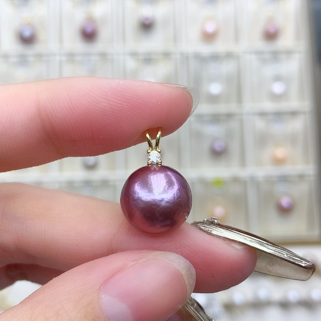 淡水珍珠颈饰合金