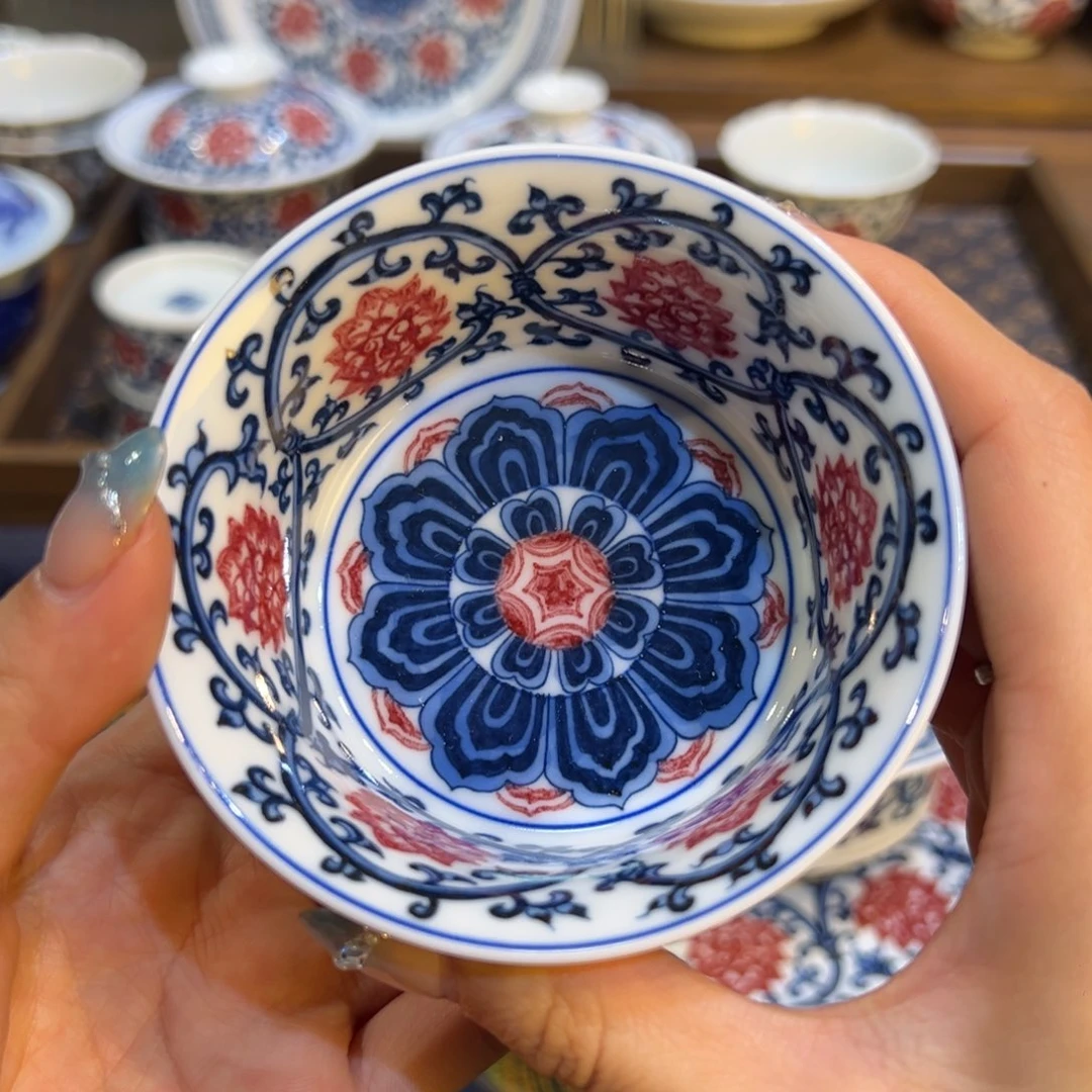 景德镇陶瓷茶器百宝箱